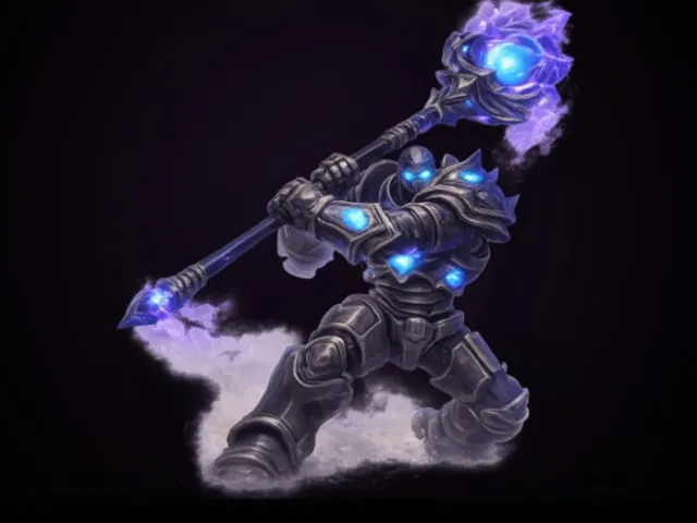 Arcane Golem character artwork